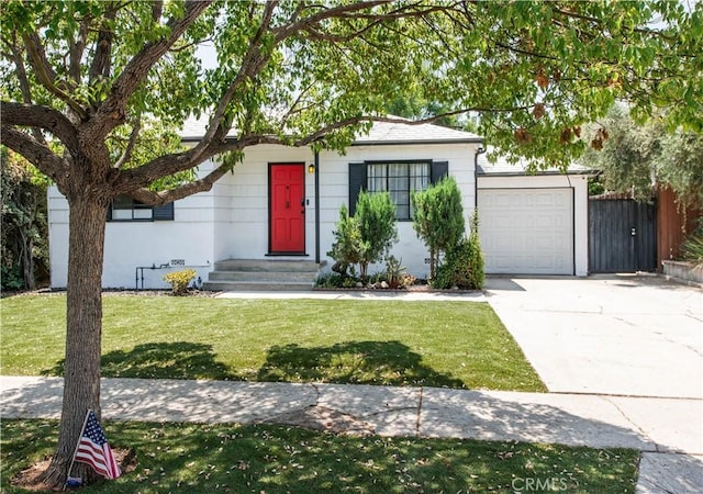 17330 Califa St, Encino, CA 91316 - view of front of property with driveway and a garage