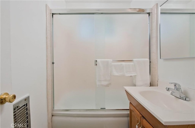 17330 Califa St, Encino, CA 91316 - bathroom featuring vanity and a shower stall