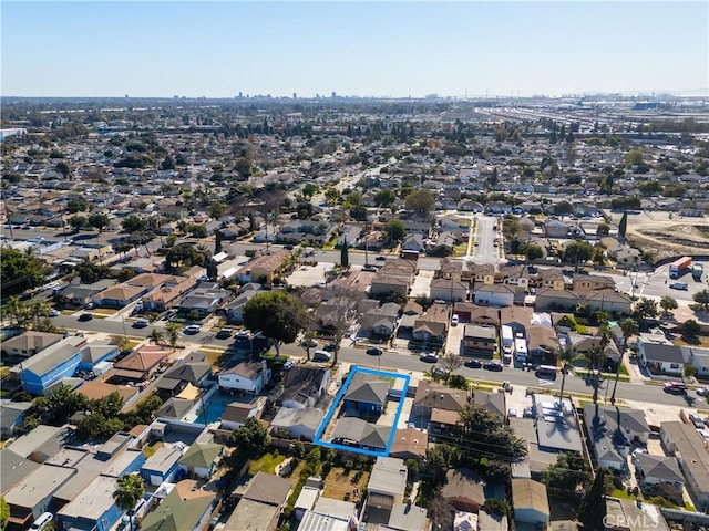 2561 E Washington St, Carson, CA 90810 - aerial view of property's location featuring nearby suburban area