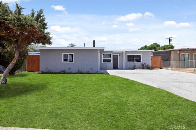 4003 Puente Ave, Baldwin Park, CA 91706 - ranch-style house with stucco siding and driveway