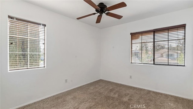 31850 Camino Marea, Temecula, CA 92592 - unfurnished room featuring carpet, plenty of natural light, and ceiling fan