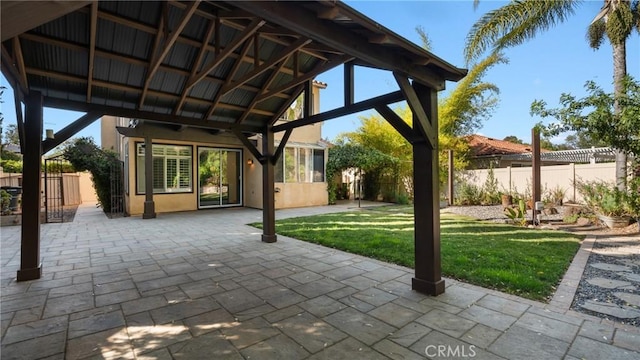31850 Camino Marea, Temecula, CA 92592 - view of patio / terrace with a gazebo