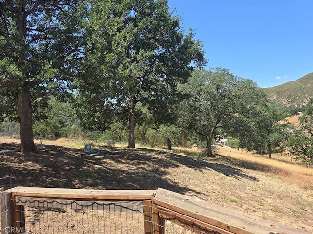 2723 Apache Trl, Clearlake Oaks, CA 95423 - view of yard featuring a mountain view