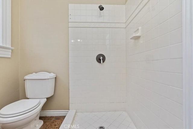 1350 E Chase Dr, Corona, CA 92881 - full bath with a tile shower and tile patterned flooring