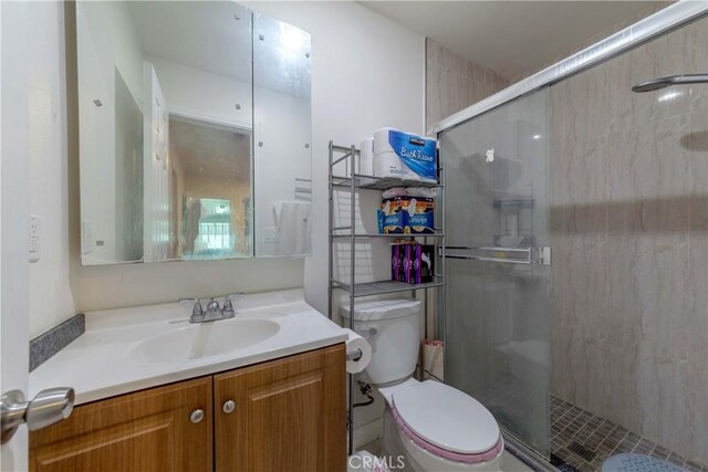 1454 Ameluxen Ave, Hacienda Heights, CA 91745 - bathroom featuring vanity and a shower stall