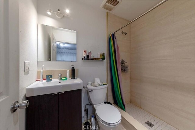 1454 Ameluxen Ave, Hacienda Heights, CA 91745 - bathroom with vanity and tiled shower