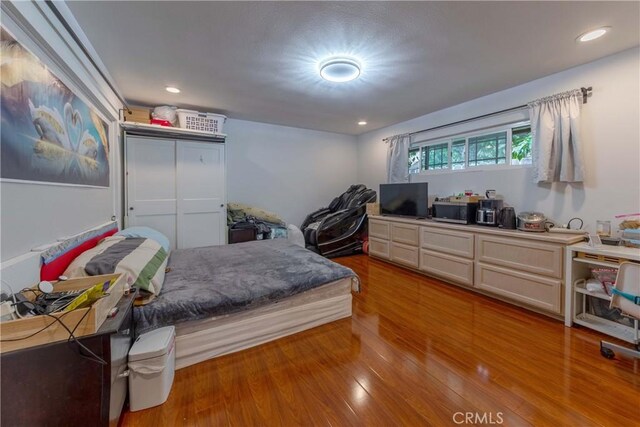 1454 Ameluxen Ave, Hacienda Heights, CA 91745 - bedroom with wood finished floors and recessed lighting