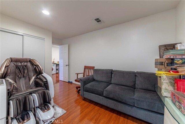 1454 Ameluxen Ave, Hacienda Heights, CA 91745 - living area with wood finished floors and recessed lighting