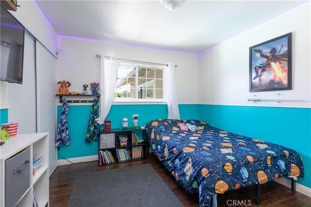 2091 Ridgeview, Corona, CA 92882 - bedroom featuring wood finished floors and a closet