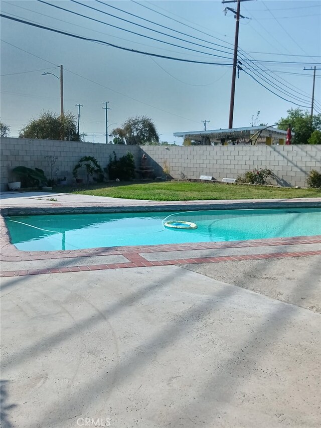 16614 Samgerry Dr, Valinda, CA 91744 - view of swimming pool featuring a fenced backyard and a patio area