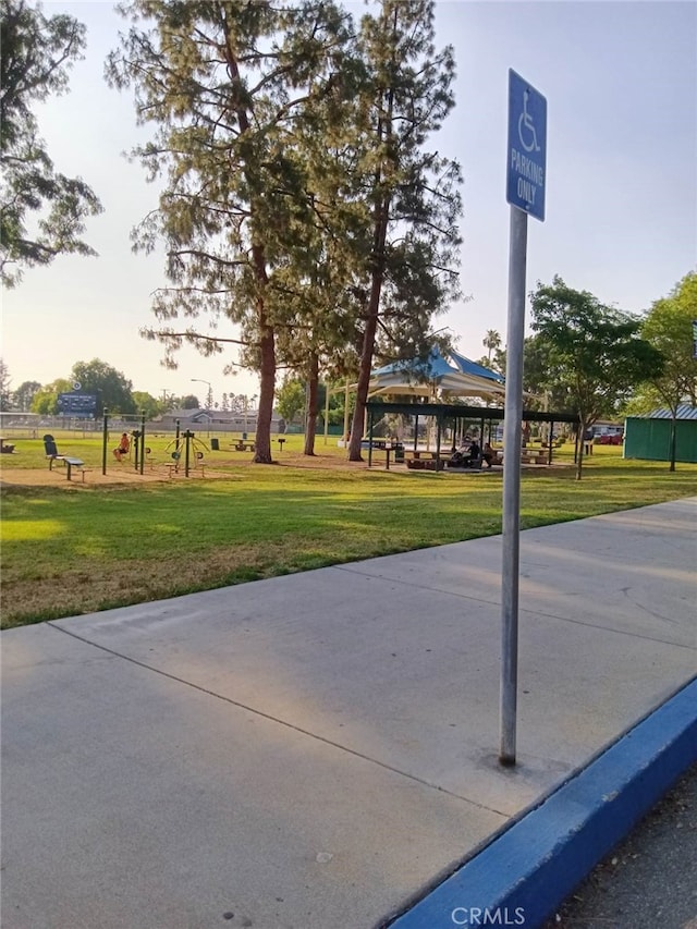 16614 Samgerry Dr, Valinda, CA 91744 - view of home's community with a yard and a gazebo