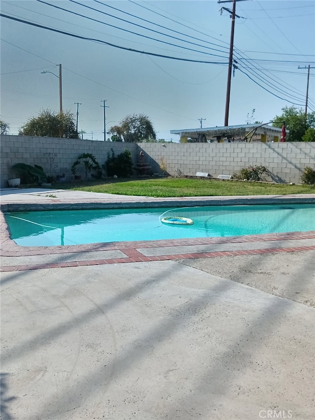 16614 Samgerry Dr, Valinda, CA 91744 - view of swimming pool featuring a fenced backyard and a patio area