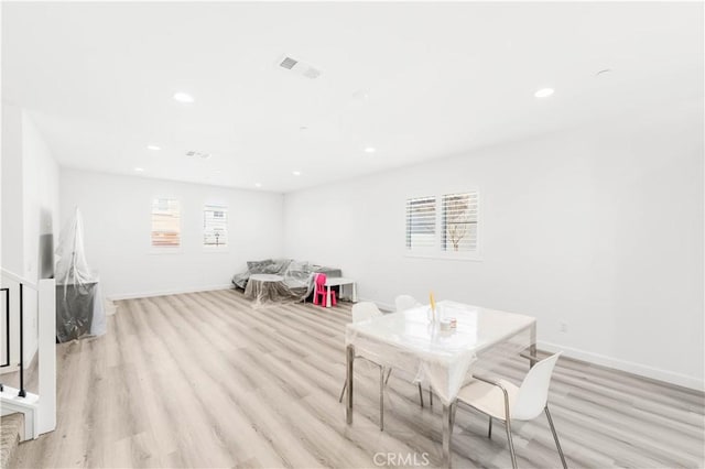 1359 Point Loma Pl, Walnut, CA 91789 - recreation room with recessed lighting and light wood-type flooring
