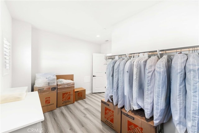 1359 Point Loma Pl, Walnut, CA 91789 - walk in closet with light wood-style flooring