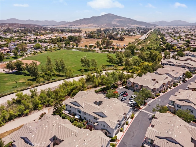 36287 Grazia Way, Winchester, CA 92596 - aerial perspective of suburban area with mountains