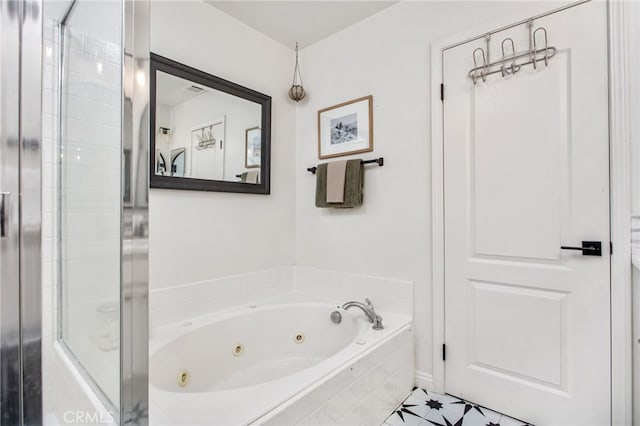36287 Grazia Way, Winchester, CA 92596 - bathroom with a tub with jets and a tile shower