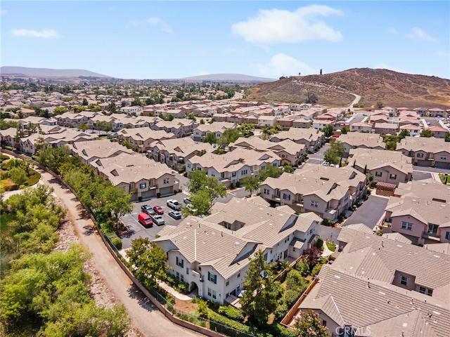 36287 Grazia Way, Winchester, CA 92596 - aerial view of residential area with a mountain backdrop