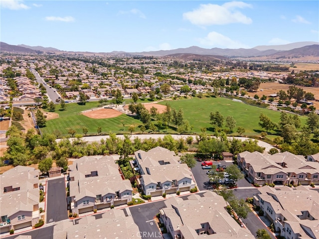 36287 Grazia Way, Winchester, CA 92596 - aerial view of property's location with a mountainous background and nearby suburban area