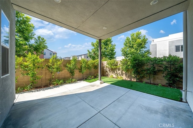 319 Sawbuck, Irvine, CA 92618 - fenced backyard featuring a patio