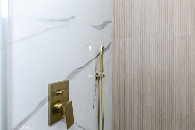 15009 Wyandotte St, Van Nuys, CA 91405 - bathroom view of a marble finish shower