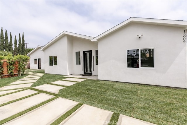 15009 Wyandotte St, Van Nuys, CA 91405 - rear view of house with stucco siding