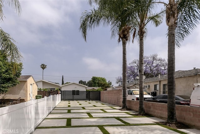 15009 Wyandotte St, Van Nuys, CA 91405 - view of patio with a residential view