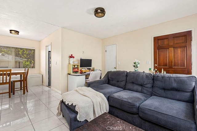 23277 Maribel Ave, Carson, CA 90745 - living room with light tile patterned floors and baseboards