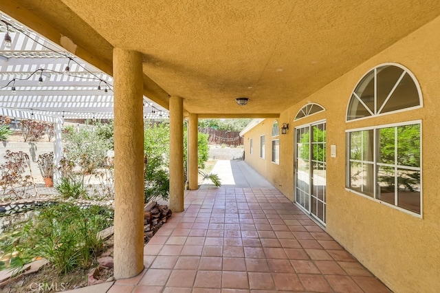 9733 Kentland Ave, Chatsworth, CA 91311 - view of patio with a pergola