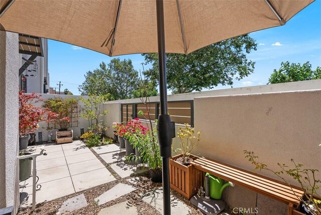 12178 Greenleaf Ln, Garden Grove, CA 92840 - fenced backyard featuring a patio area