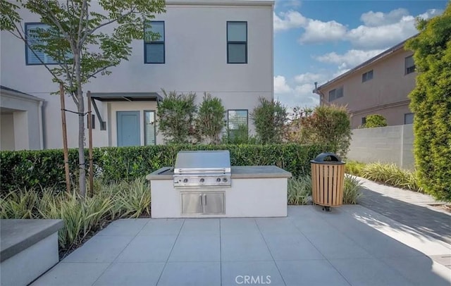 12178 Greenleaf Ln, Garden Grove, CA 92840 - view of patio with area for grilling