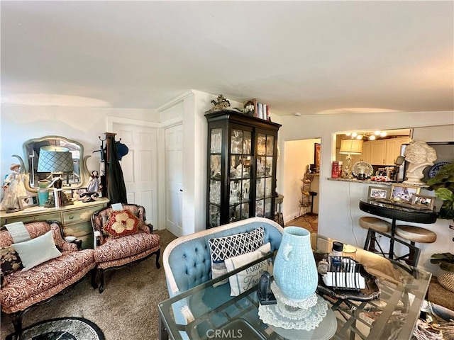 3238 Prospect Ave, La Crescenta, CA 91214 - view of carpeted living area