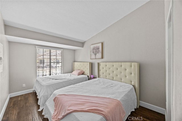 1519 San Rafael Pl, Corona, CA 92882 - bedroom with wood finished floors and vaulted ceiling