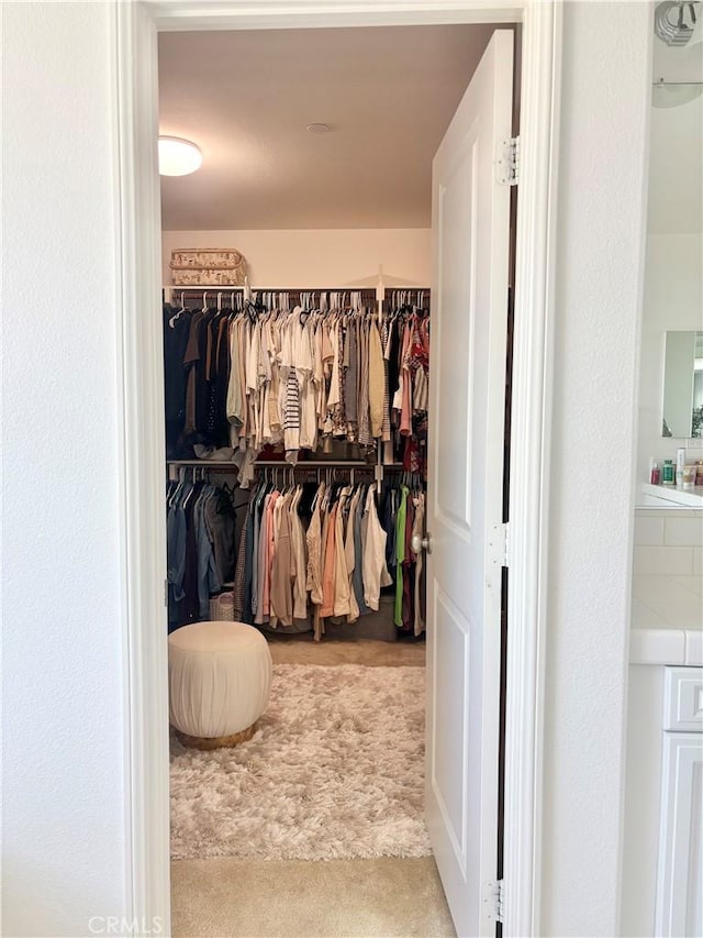 281 Singleton Canyon Rd, Calimesa, CA 92320 - walk in closet with carpet flooring