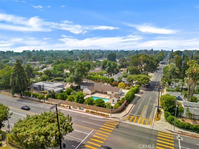 17450 Devonshire St, Northridge, CA 91325 - bird's eye view of a pool