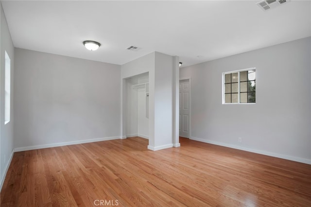 17450 Devonshire St, Northridge, CA 91325 - unfurnished bedroom featuring light wood-type flooring and a closet