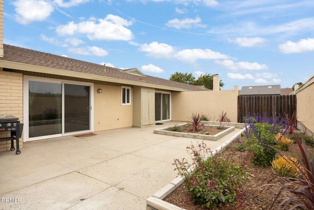 2247 Camilar Dr, Camarillo, CA 93010 - rear view of property with a patio area, roof with shingles, and stucco siding