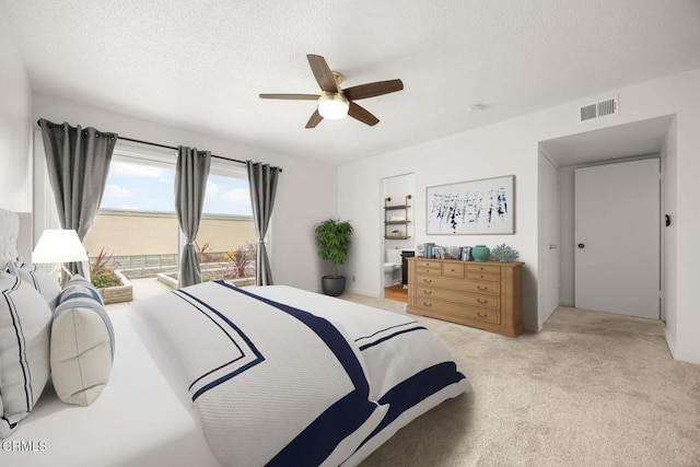 2247 Camilar Dr, Camarillo, CA 93010 - bedroom with light colored carpet and a ceiling fan