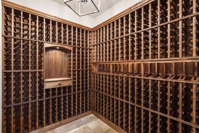 17324 Calle Serena, Rancho Santa Fe, CA 92067 - wine cellar with stone finish floors
