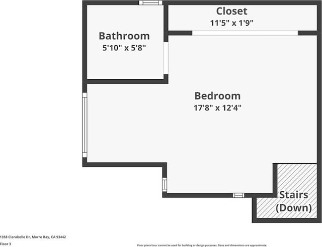 1358 Clarabelle Dr, Morro Bay, CA 93442 - view of home floor plan
