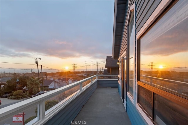 1358 Clarabelle Dr, Morro Bay, CA 93442 - view of balcony at dusk