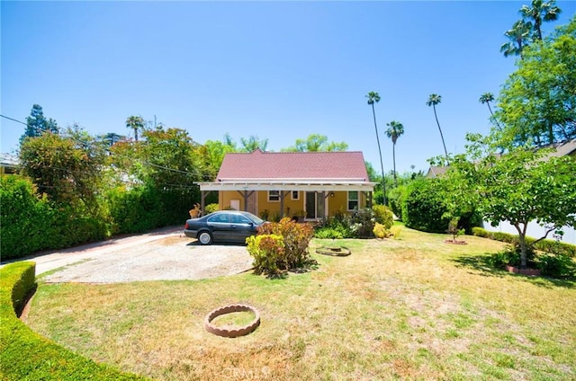 900 S Los Robles Ave, Pasadena, CA 91106 - ranch-style home with a front lawn and driveway