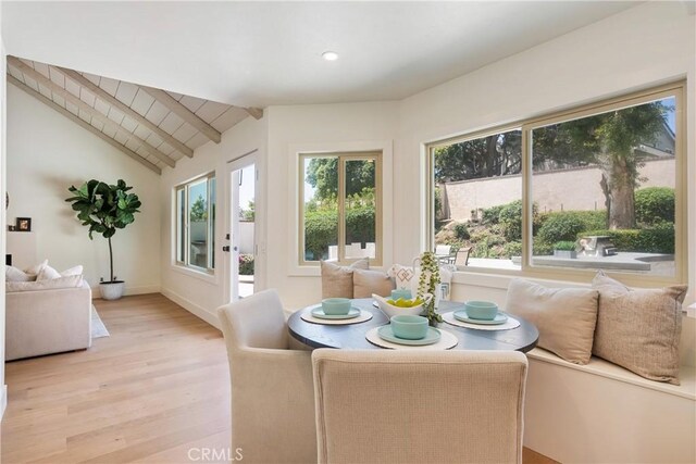 21679 Calle Alcazar, Yorba Linda, CA 92887 - dining area featuring light wood-type flooring and recessed lighting