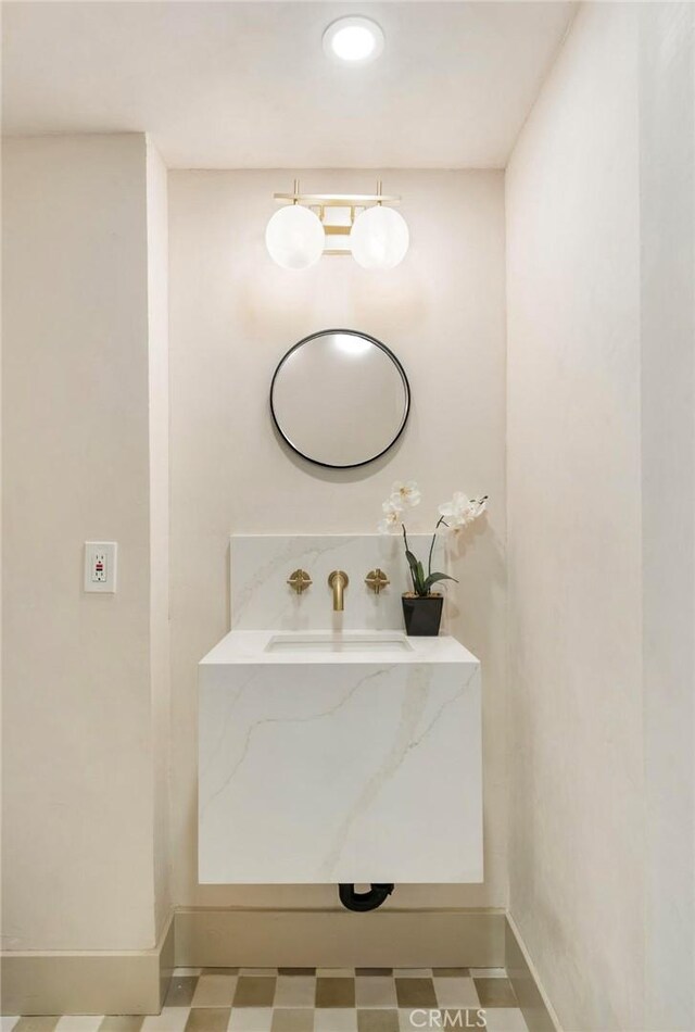 21679 Calle Alcazar, Yorba Linda, CA 92887 - bathroom featuring tile patterned floors and vanity