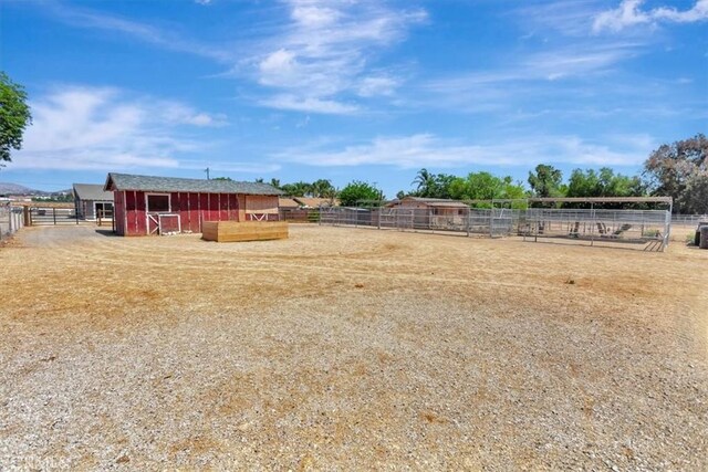 1500 Pacific Ave, Norco, CA 92860 - view of yard with an exterior structure and an outdoor structure