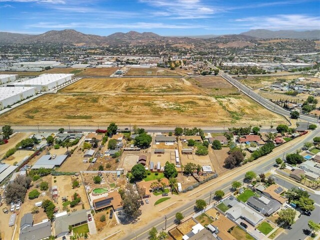 1500 Pacific Ave, Norco, CA 92860 - aerial view of property and surrounding area with mountains