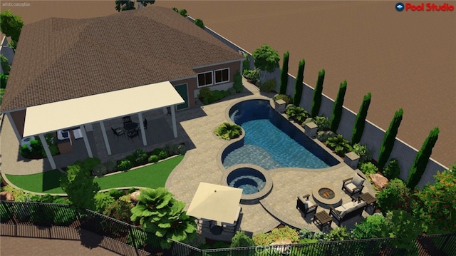 44655 Howell Mountain St, Temecula, CA 92592 - view of pool featuring a patio area and outdoor lounge area