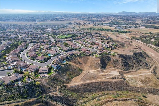 44655 Howell Mountain St, Temecula, CA 92592 - aerial view of property's location featuring nearby suburban area and a mountainous background