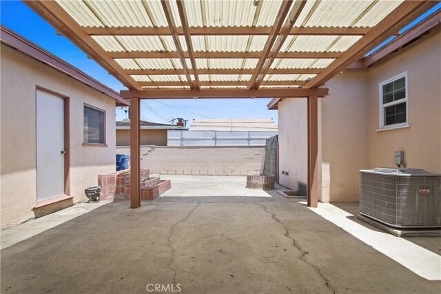 3857 W 135th, Hawthorne, CA 90250 - view of patio with a pergola