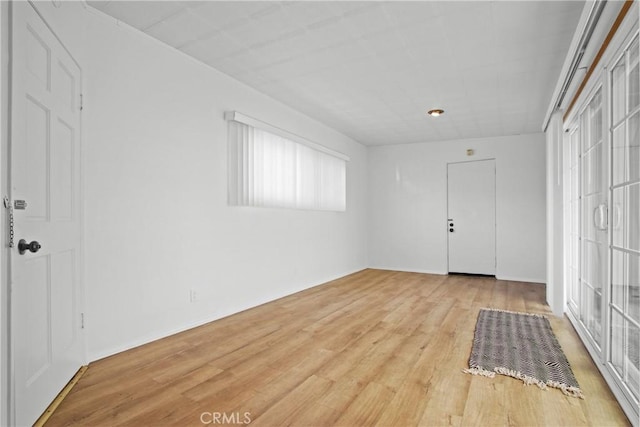 3857 W 135th, Hawthorne, CA 90250 - foyer entrance featuring light wood-style flooring