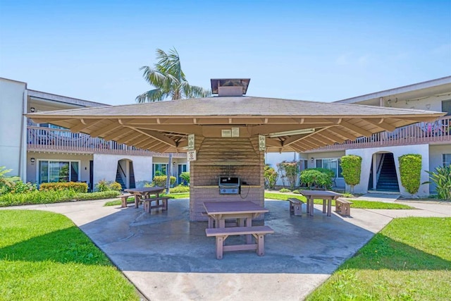 279 Moss St Unit 6, Chula Vista, CA 91911 - view of patio featuring a gazebo